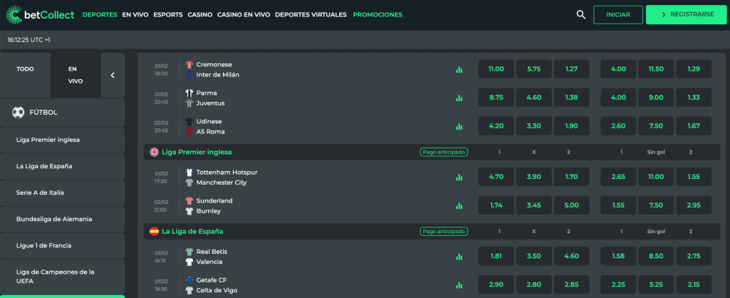 BetCollect 7 Apuestas BetCollect