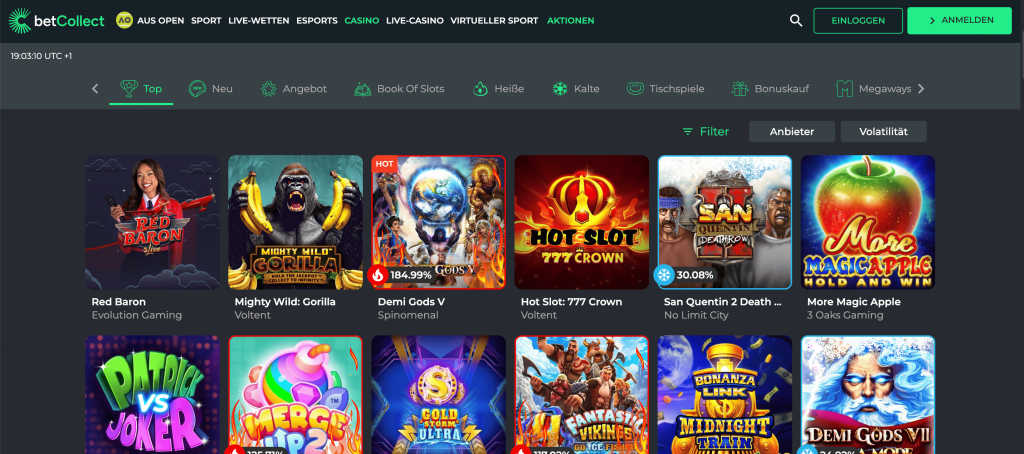 BetCollect 8 Betcollect Casino Slots