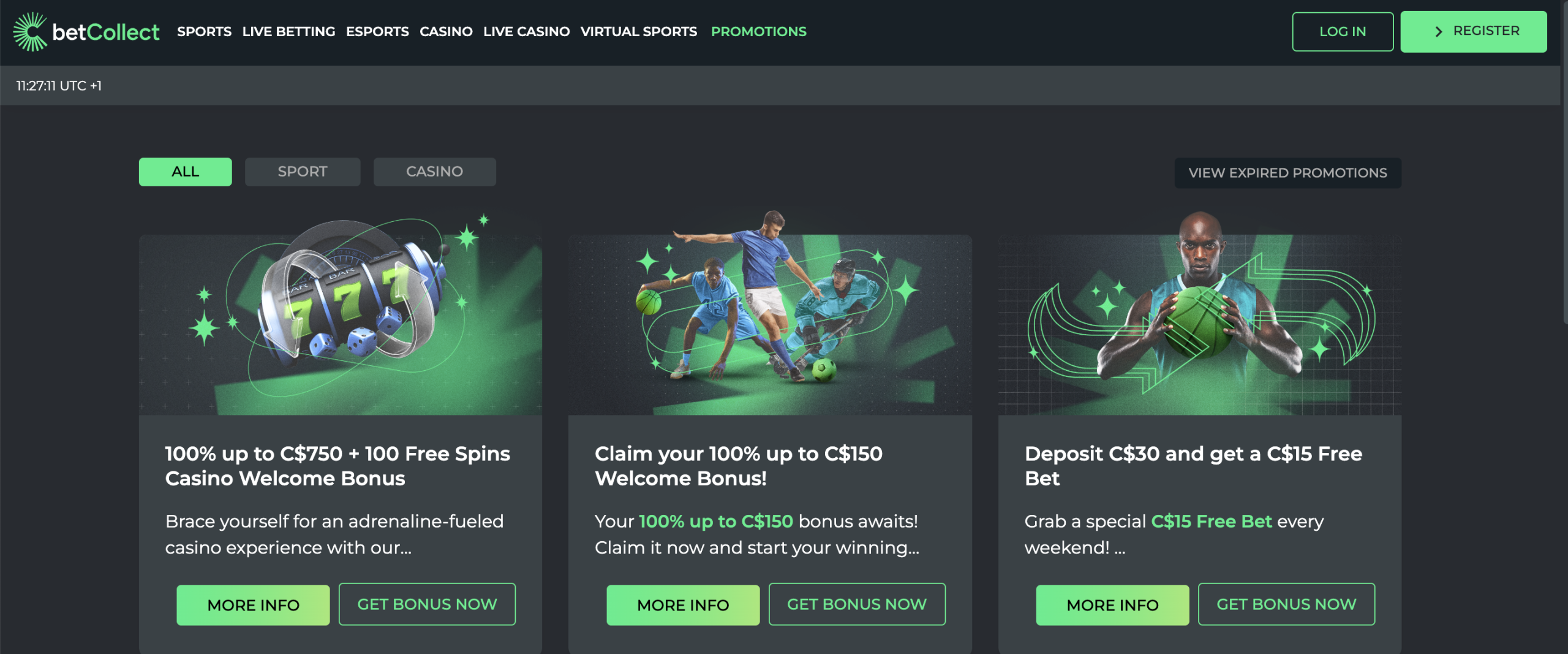 BetCollect 6 Betcollect welcome bonus